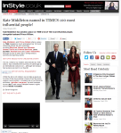 Kate Middleton named in TIME’S 100 most influential people InStyle UK