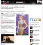 Taylor Swift leads 2013 Billboard Music Awards nominations InStyle UK